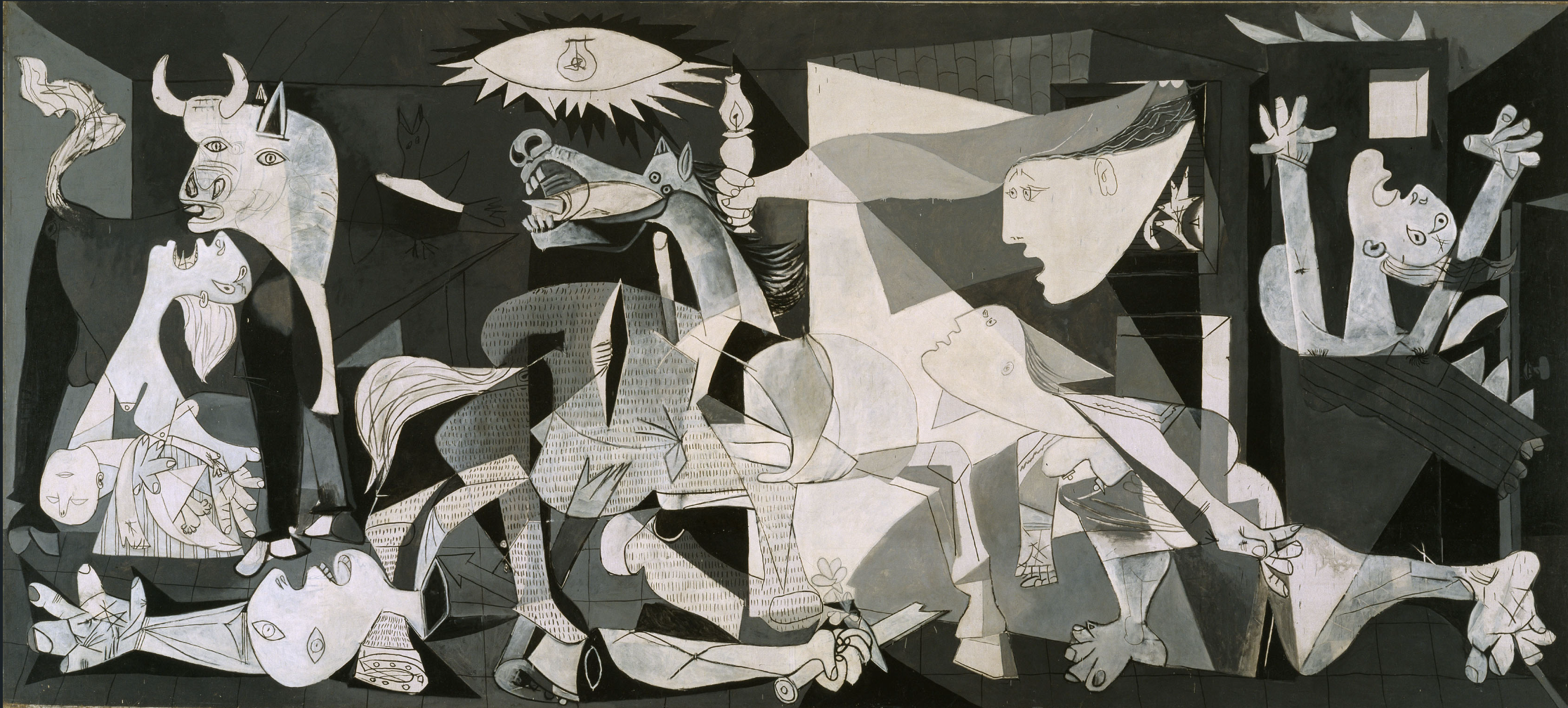 Museo Nacional Centro de Arte Reina Sofía (MNCARS), Madrid, Spain Dimensions: 349 x 776 cm