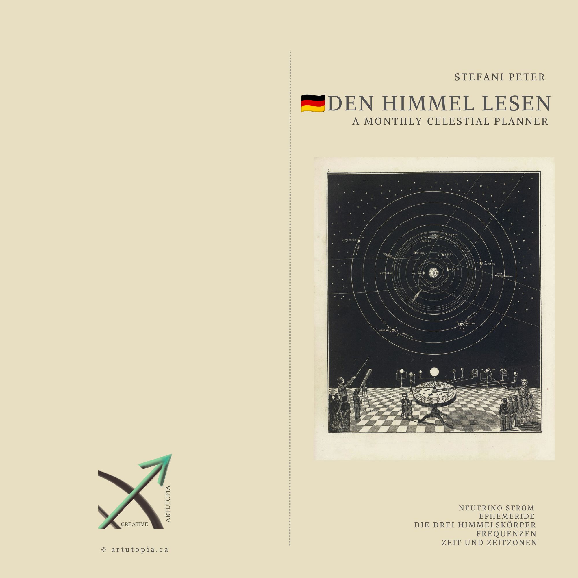 Juli 2026 Human Design Transit Planer: Den Himmel lesen